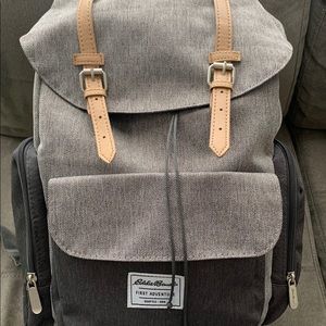 SOLD!  Eddie Bauer diaper backpack